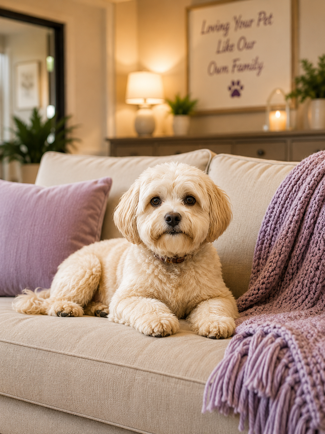 Luxury boarding accommodations at Daisy's Dog House